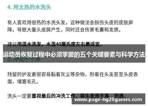 运动员恢复过程中必须掌握的五个关键要素与科学方法